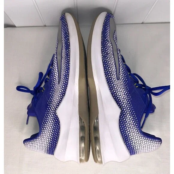 Nike Air Max Infuriate Low Men's Basketball Shoes Size 9 Blue White852457-400
